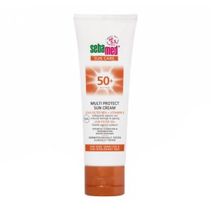 کرم ضد آفتاب و ضد چروک با SPF50 (فاقد عطر) سبامد