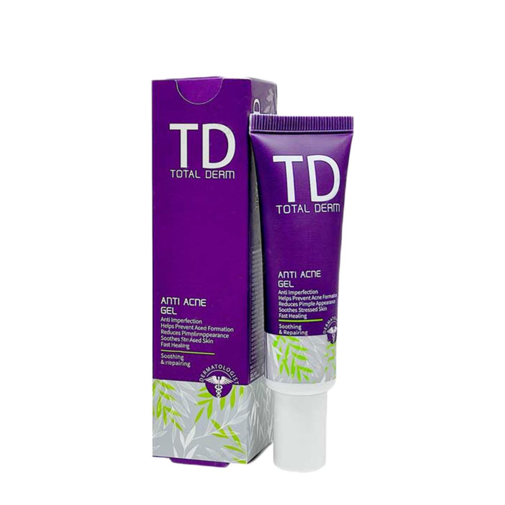 ژل آنتی آکنه فوری Total Derm