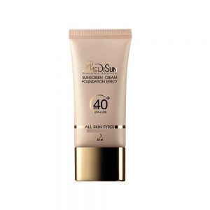 ضد آفتاب کرم پودری SPF40 انواع پوست مدیسان