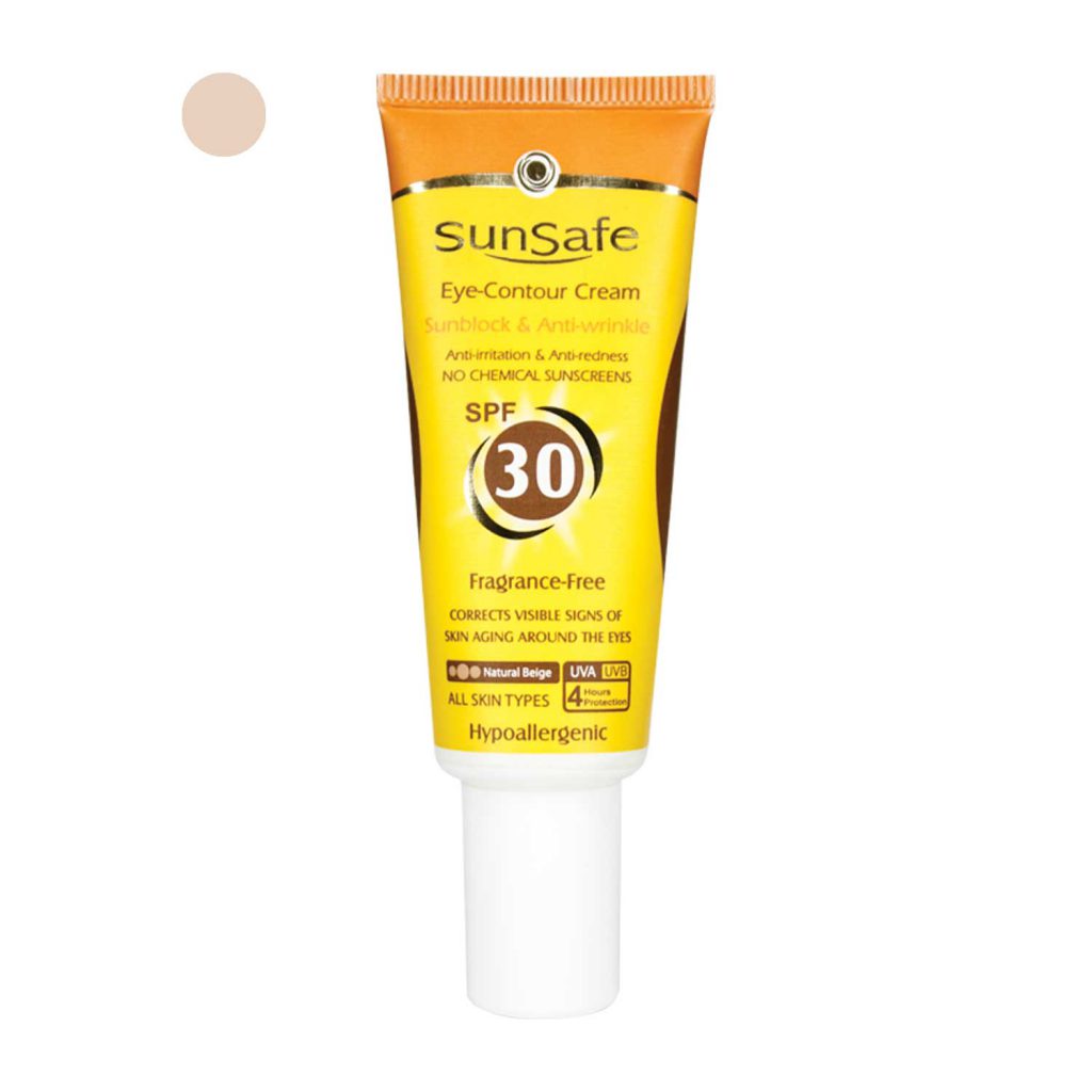 کرم دور چشم حاوی ضدآفتاب SPF30 سان سیف