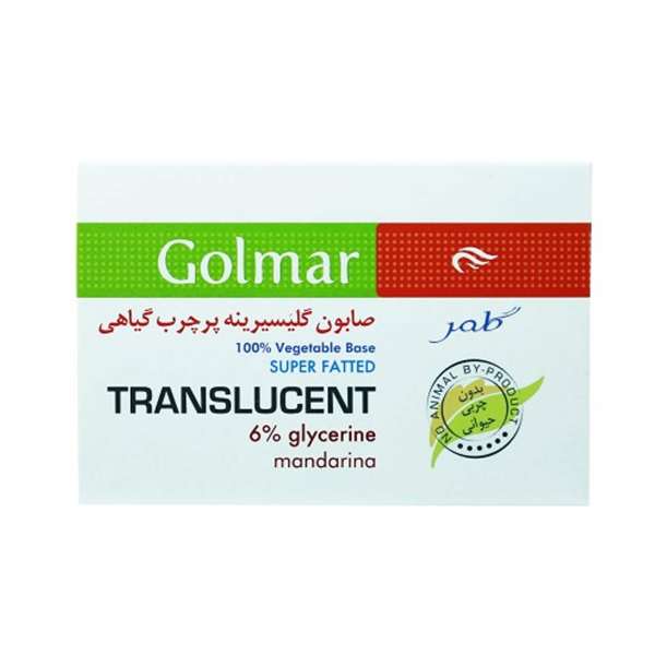 صابون گلیسیرینه 6% گیاهی ماندارینا گلمر