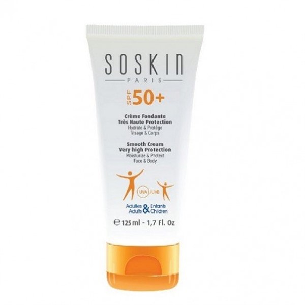 کرم ضد آفتاب و مرطوب کننده صورت و بدن با SPF50+  (کودکان و بزرگسالان) سوسکین