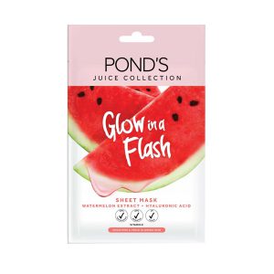 ماسک صورت پوندز سری GLOW IN A FLASH مدل هندوانه